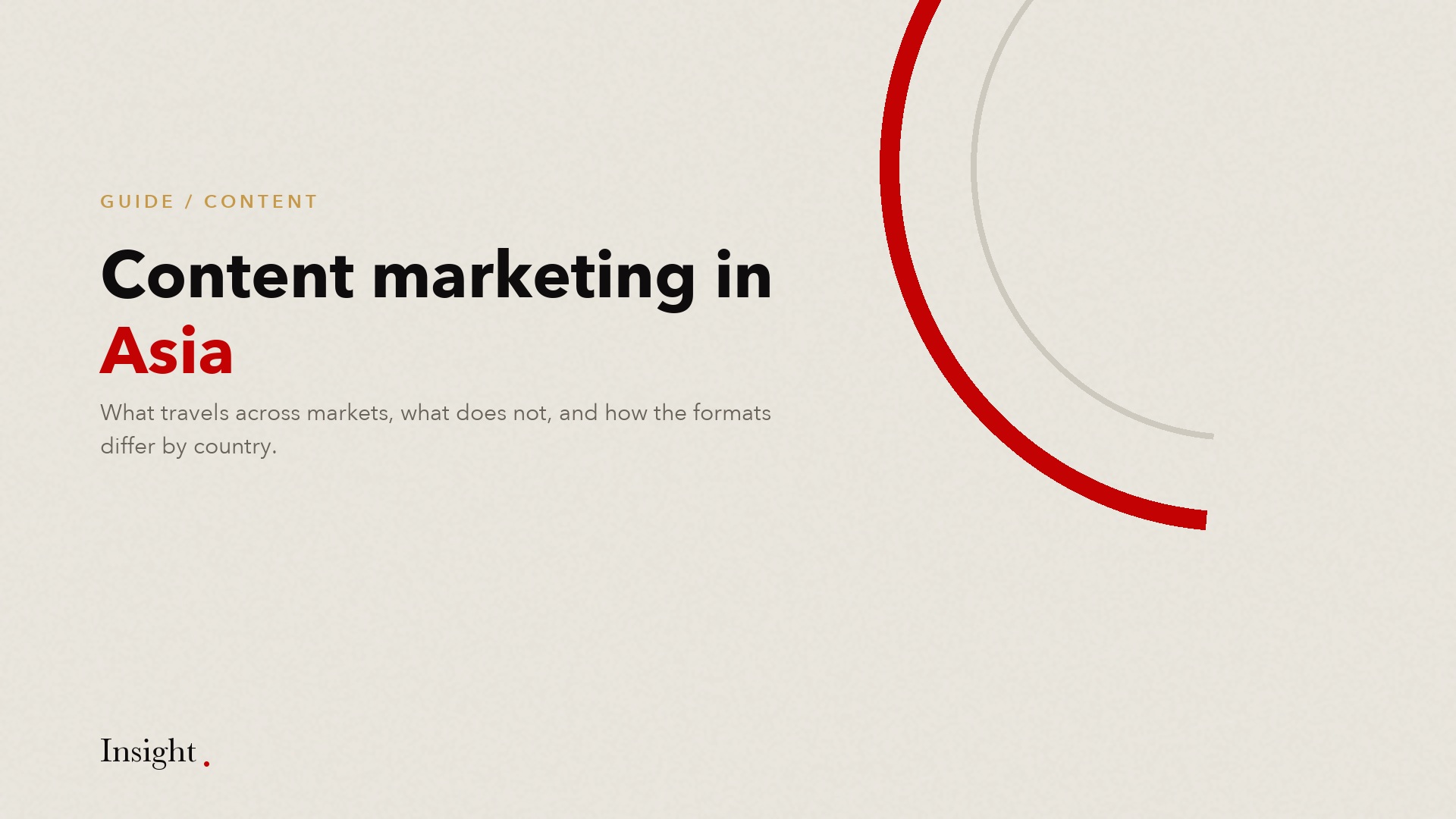Editorial cover for the content marketing guide.
