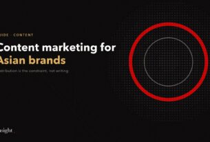 Content marketing for Asian brands guide